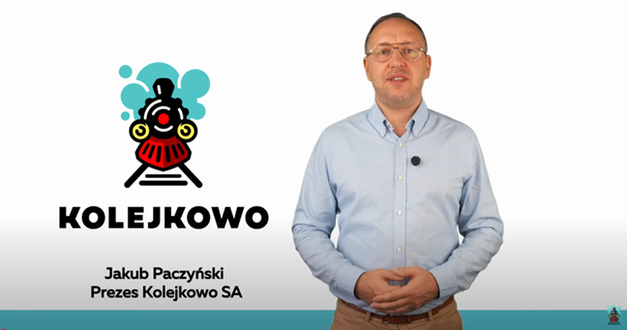 Jakub Paczyński Prezes Zarządu Kolejkowo S.A