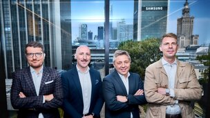 od lewej: Michał Chabowski, Paweł Krzyształowicz, Piotr Karmelita, Marcin Śledź