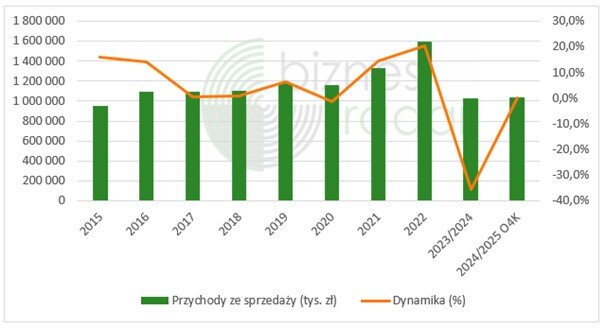 Forte: sprzedaż i dynamika przychodó