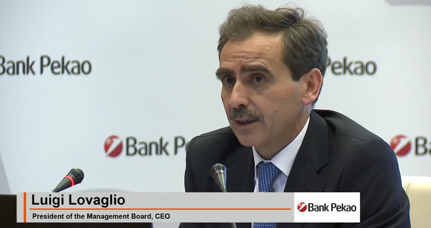 Luigi Lovaglio, prezes zarządu Bank Pekao SA