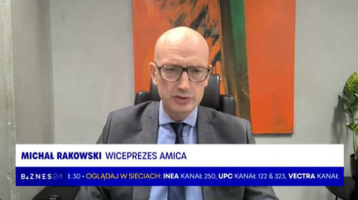 [wideo] Michał Rakowski, Amica: Mam nadzieję, że IV kwartał potwierdzi ...