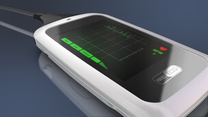 Flagowy produkt spółki PocketECG służący do zdalnego monitorowania zaburzeń pracy serca